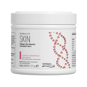Collagen Skin Booster o smaku truskawkowo-cytrynowym 171g
