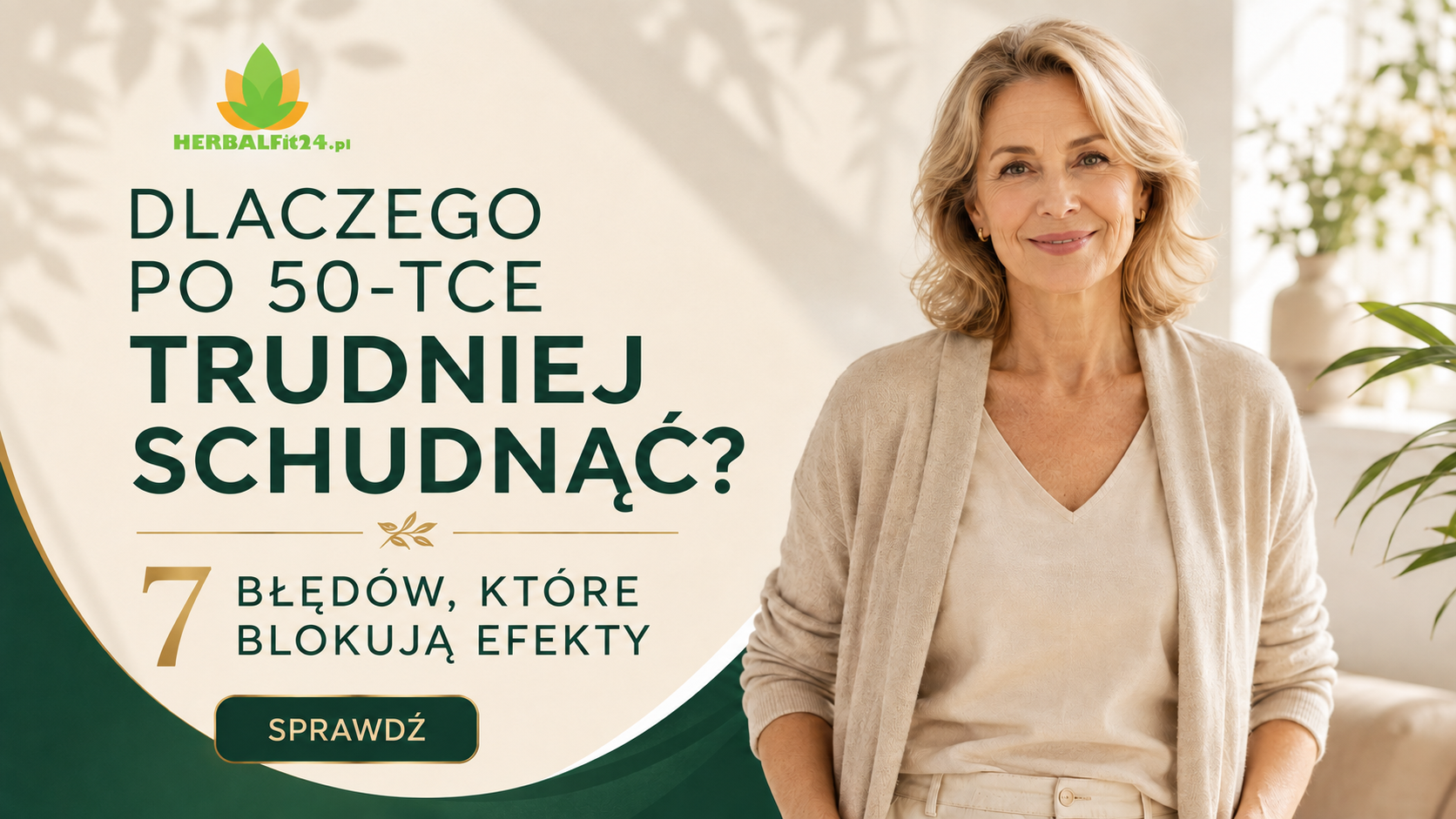 Dlaczego po 50. roku życia trudniej schudnąć?